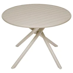 Table de jardin ronde NEBULLIA Argile