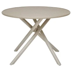Table de jardin ronde NEBULLIA Argile