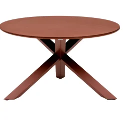 Table de jardin ronde ORYON Acajou