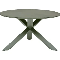 Table de jardin ronde ORYON Vert laurier