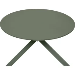 Table de jardin ronde ORYON Vert laurier
