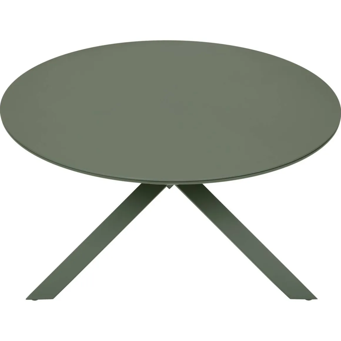 Table de jardin ronde ORYON Vert laurier