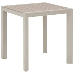 Table de jardin ÉVASION Effet bois Lin & Argile