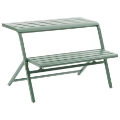 Table de pique-nique pliante pour balcon DRILIA Vert olive