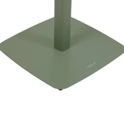 Table haute de jardin carrée ALEGORIA Vert laurier