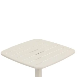 Table haute de jardin carrée ALEGORIA Argile