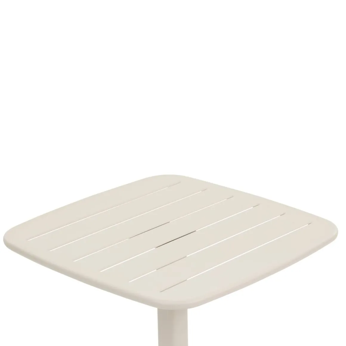 Table haute de jardin carrée ALEGORIA Argile