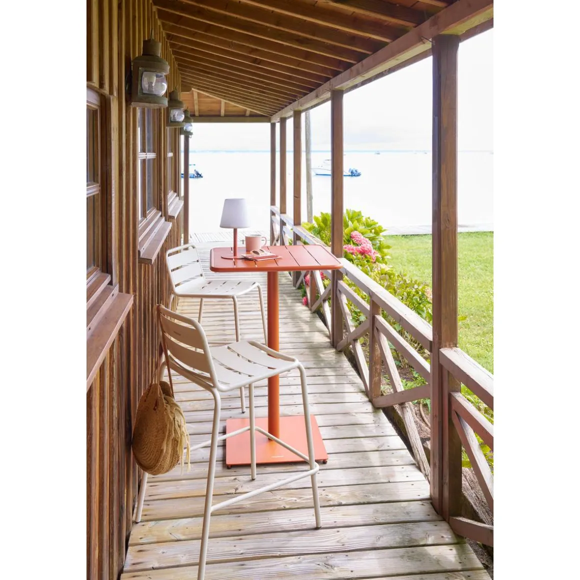 Table haute de jardin PHUKET Ambre