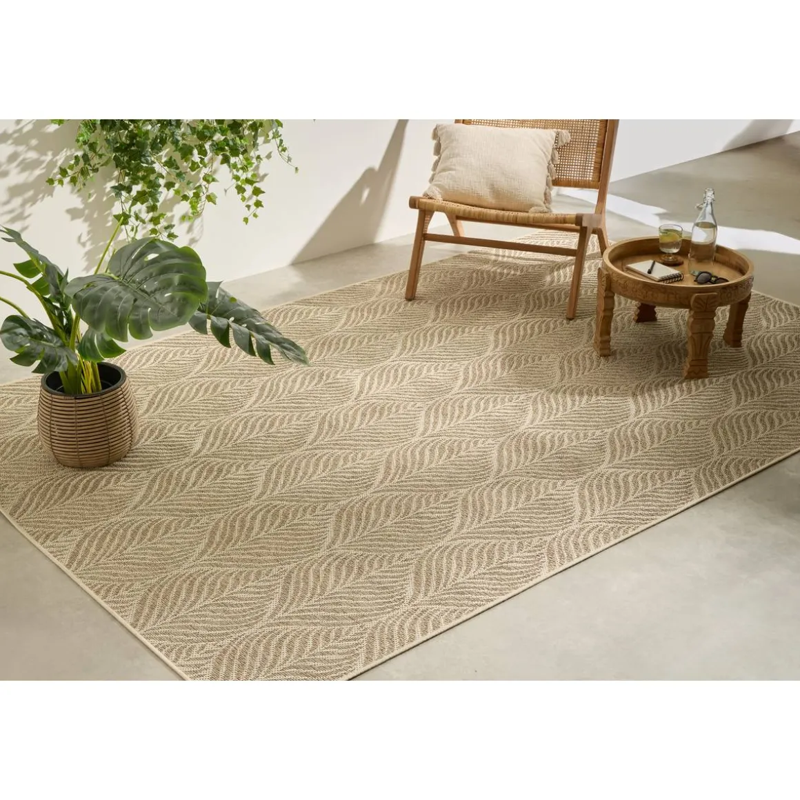 Tapis extérieur Beige