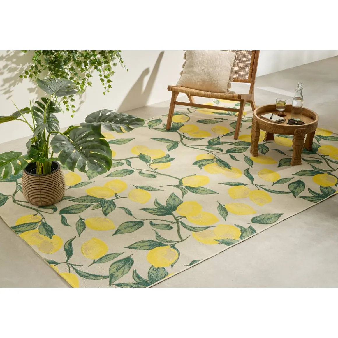 Tapis extérieur Jaune