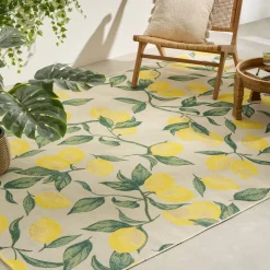 Tapis extérieur Jaune