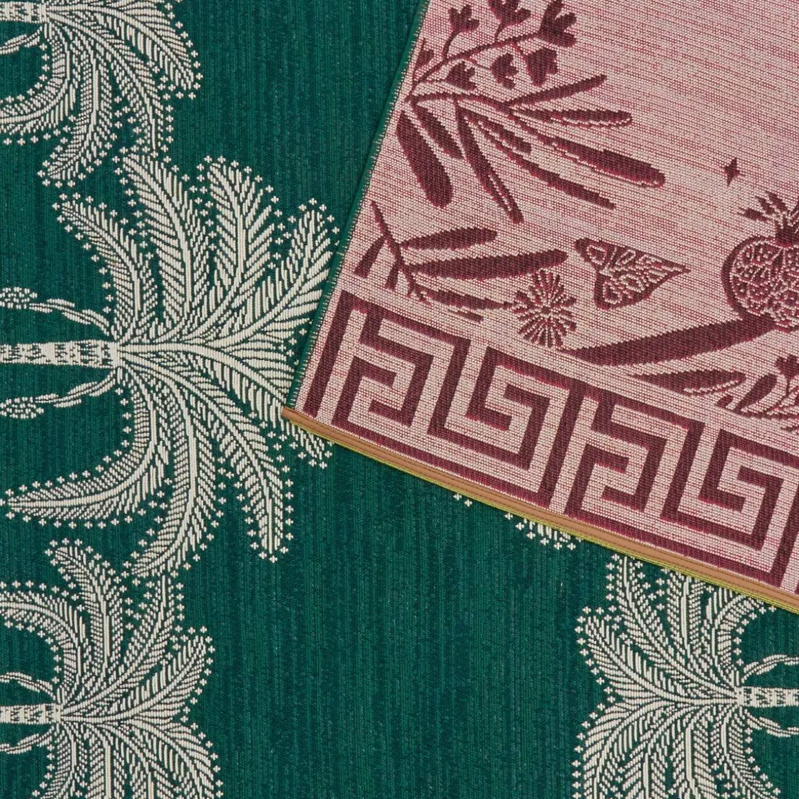 Tapis extérieur THE PALM RESORT Vert Foncé