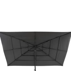 Toile de parasol carré MELHIA Anthracite