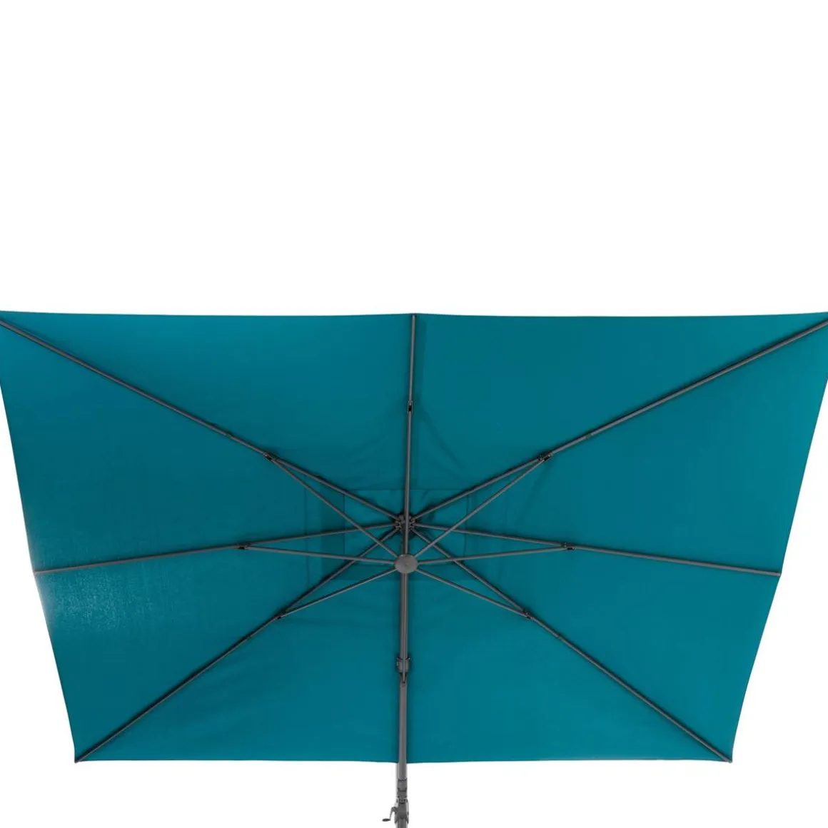 Toile de parasol carré MELHIA Bleu canard