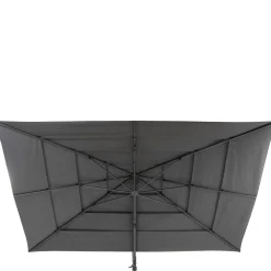 Toile de parasol rectangulaire MELHIA Graphite