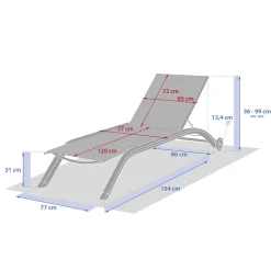 Transat JIMANI Anthracite & Graphite