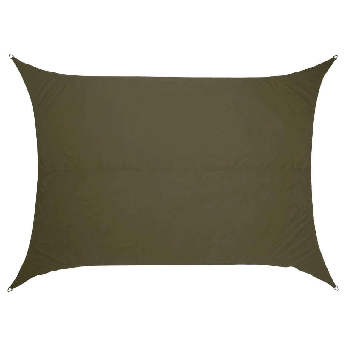 Voile d'ombrage rectangulaire ELYORA Vert Laurier