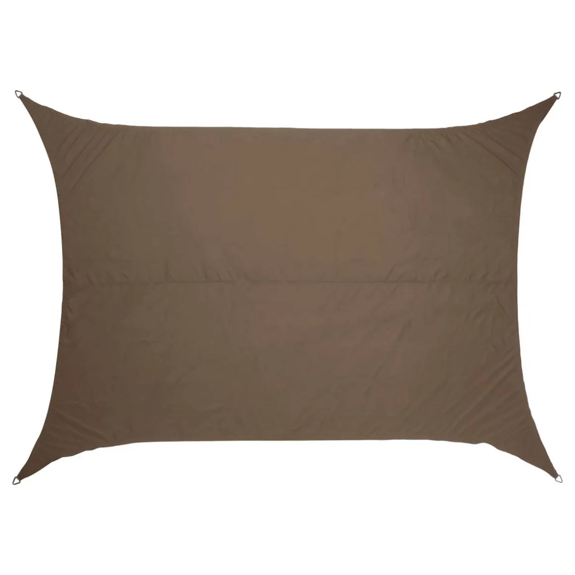 Voile d'ombrage rectangulaire ELYORA Café