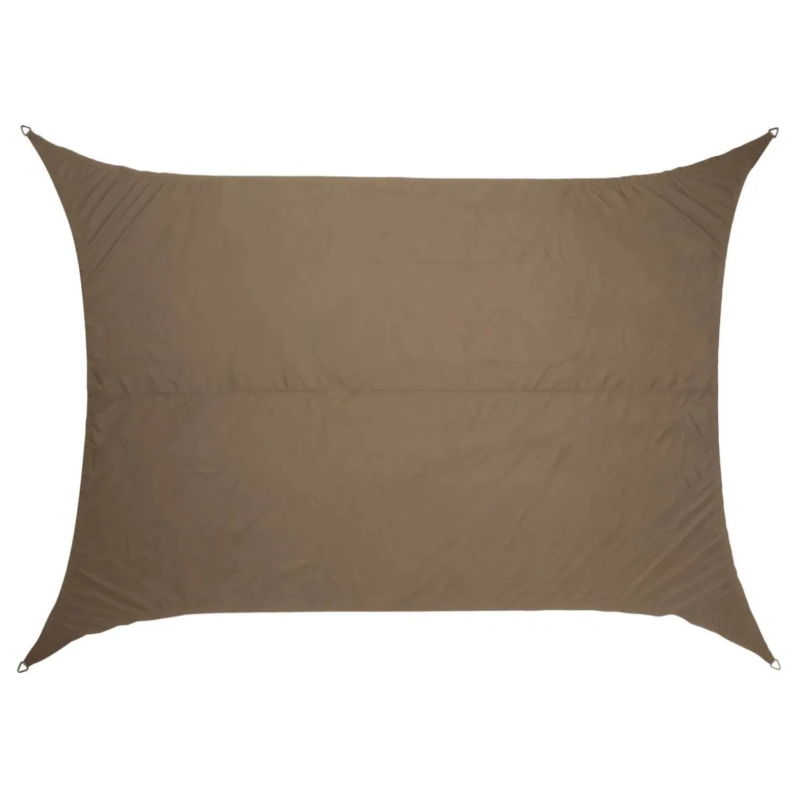 Voile d'ombrage rectangulaire ELYORA Café