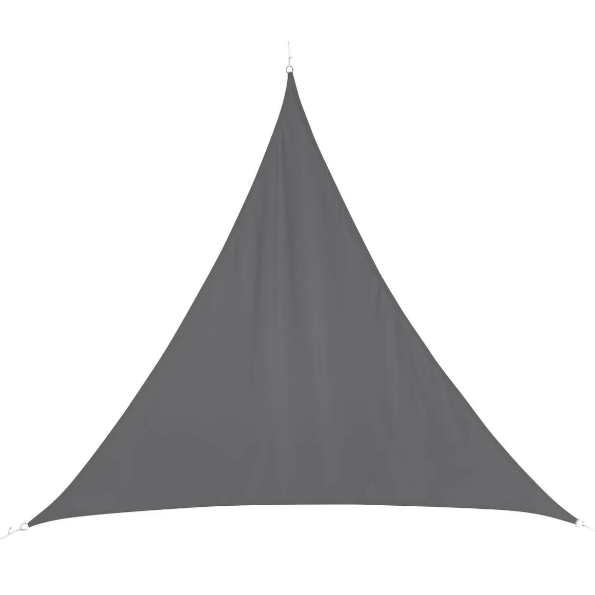 Voile d'ombrage triangulaire CURACAO Ardoise