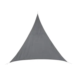 Voile d'ombrage triangulaire CURACAO Ardoise