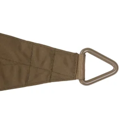 Voile d'ombrage triangulaire ELYORA Café