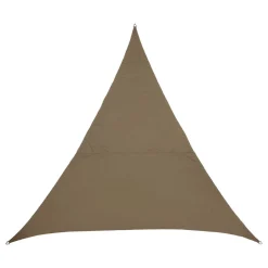 Voile d'ombrage triangulaire ELYORA Blé