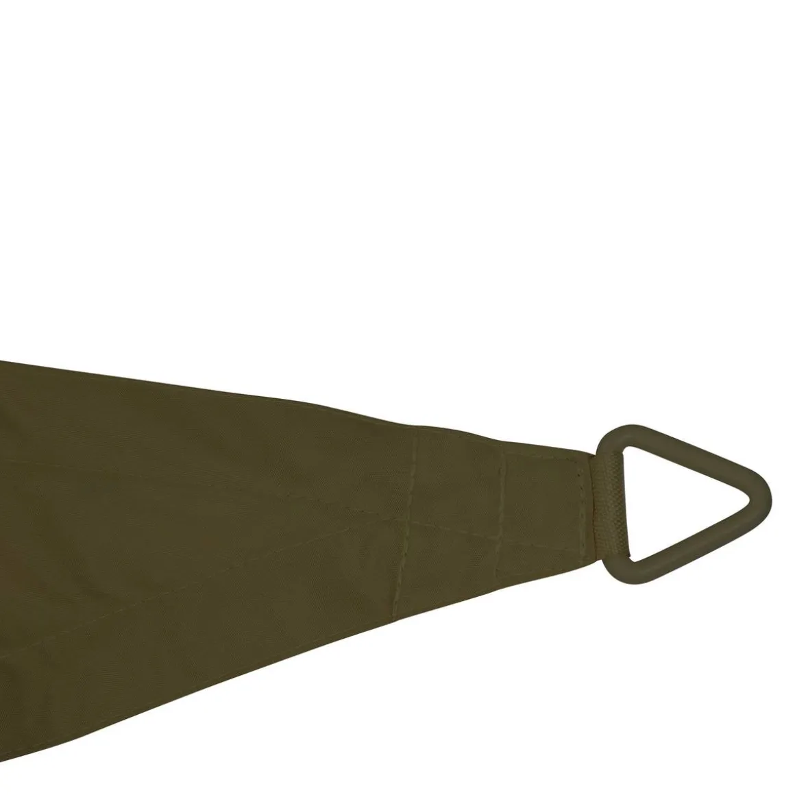 Voile d'ombrage triangulaire ELYORA Vert Laurier