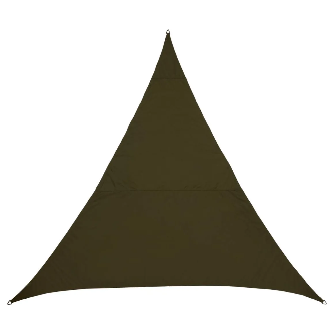 Voile d'ombrage triangulaire ELYORA Vert Laurier